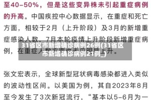 31省区市新增确诊病例26例(31省区市新增确诊病例21例_)