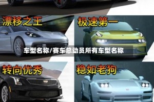 车型名称/赛车总动员所有车型名称