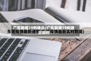 广东新增19例确诊/广东新增19例确诊病例