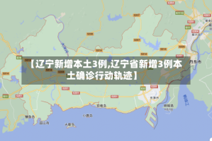 【辽宁新增本土3例,辽宁省新增3例本土确诊行动轨迹】