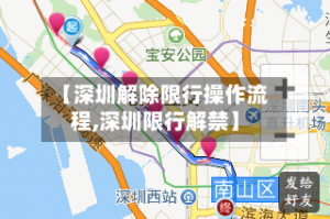 【深圳解除限行操作流程,深圳限行解禁】