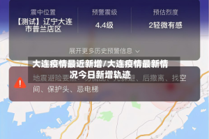 大连疫情最近新增/大连疫情最新情况今日新增轨迹