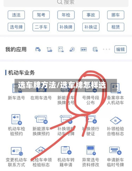 选车牌方法/选车牌怎样选-第1张图片