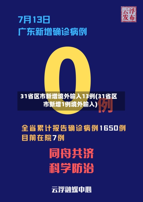 31省区市新增境外输入13例(31省区市新增1例境外输入)-第2张图片