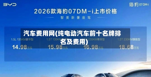 汽车费用网(纯电动汽车前十名牌排名及费用)-第1张图片