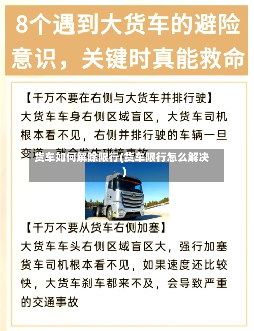 货车如何解除限行(货车限行怎么解决)-第3张图片