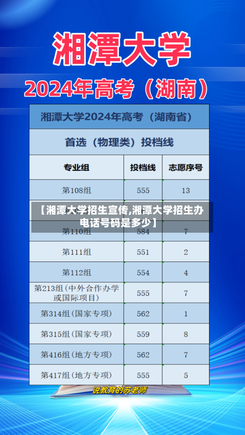 【湘潭大学招生宣传,湘潭大学招生办电话号码是多少】-第1张图片