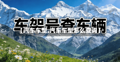【汽车车型,汽车车型怎么查询】-第2张图片