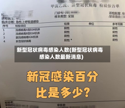 新型冠状病毒感染人数(新型冠状病毒感染人数最新消息)-第1张图片