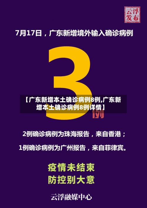 【广东新增本土确诊病例8例,广东新增本土确诊病例8例详情】-第1张图片