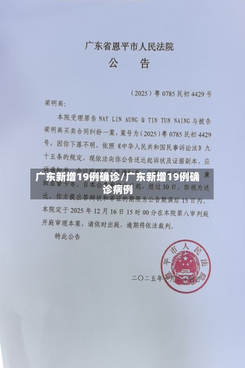 广东新增19例确诊/广东新增19例确诊病例-第2张图片