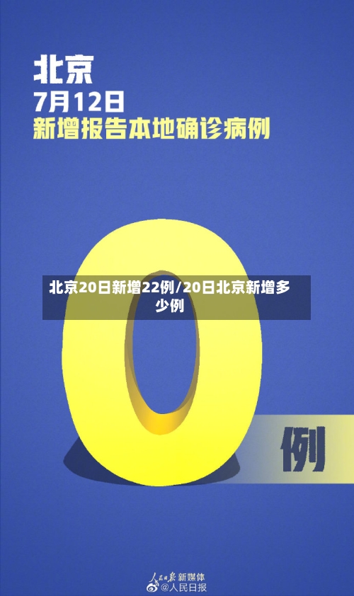 北京20日新增22例/20日北京新增多少例-第3张图片